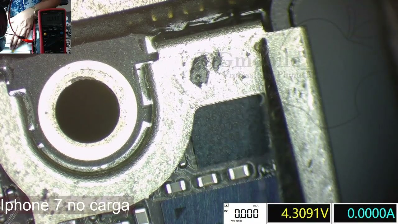 Iphone 7 No carga Diagnostico y Solucion