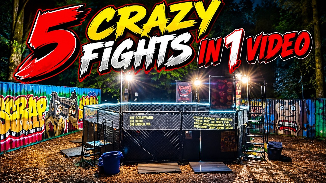 5 Crazy Fights you wont believe!