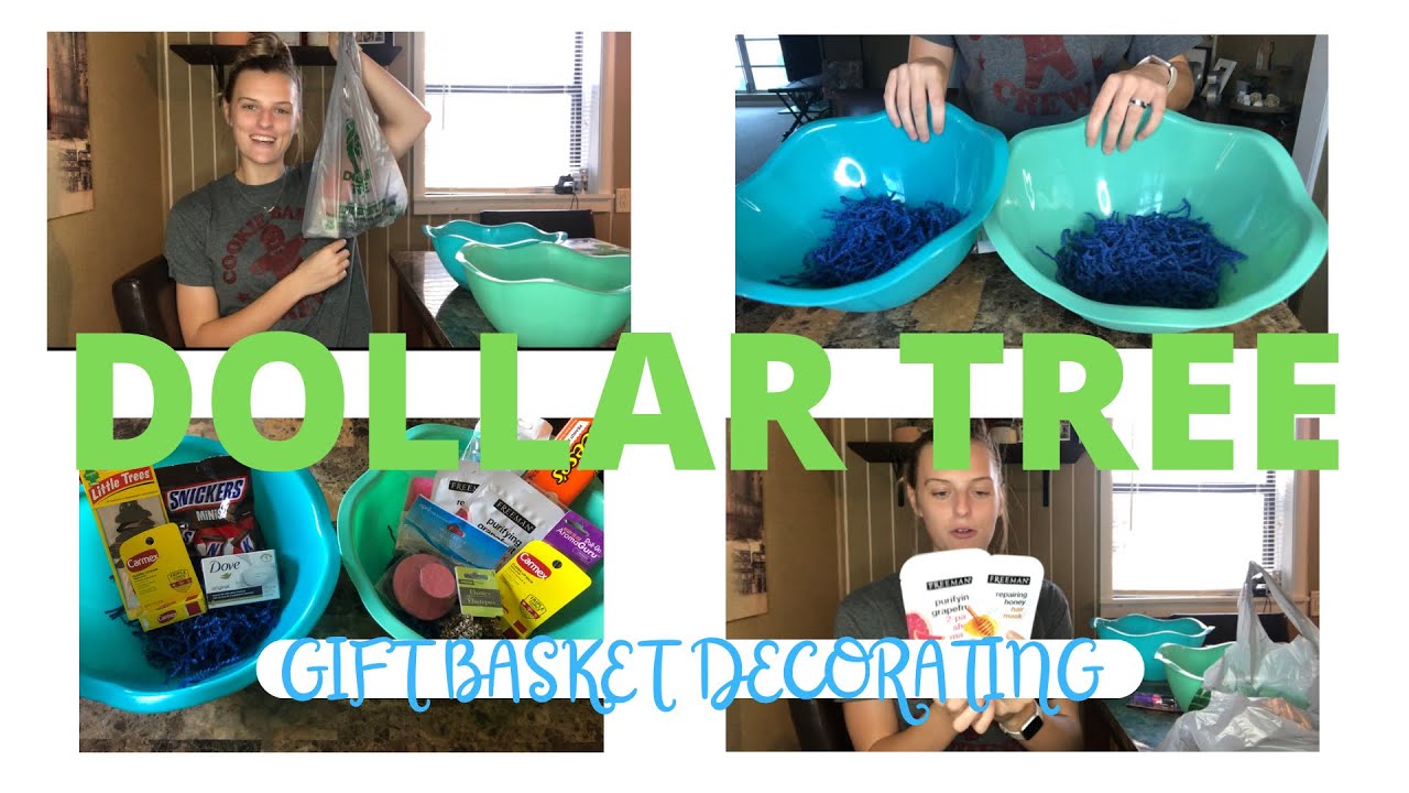* NEW* DOLLAR TREE HAUL | GIFT BASKET IDEAS | DECORATE WITH ME