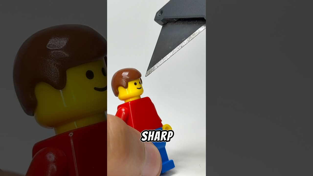 The Sharpest LEGO Minifigure Ever #lego #legos #shorts