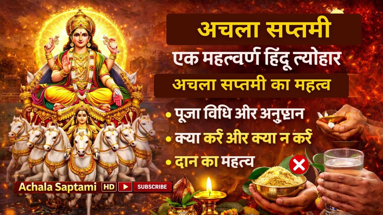 भूलकर भी न करें ये काम सूर्य सप्तमी पर | Rath Saptmi par kya kare | Surya Saptami Special | Today 