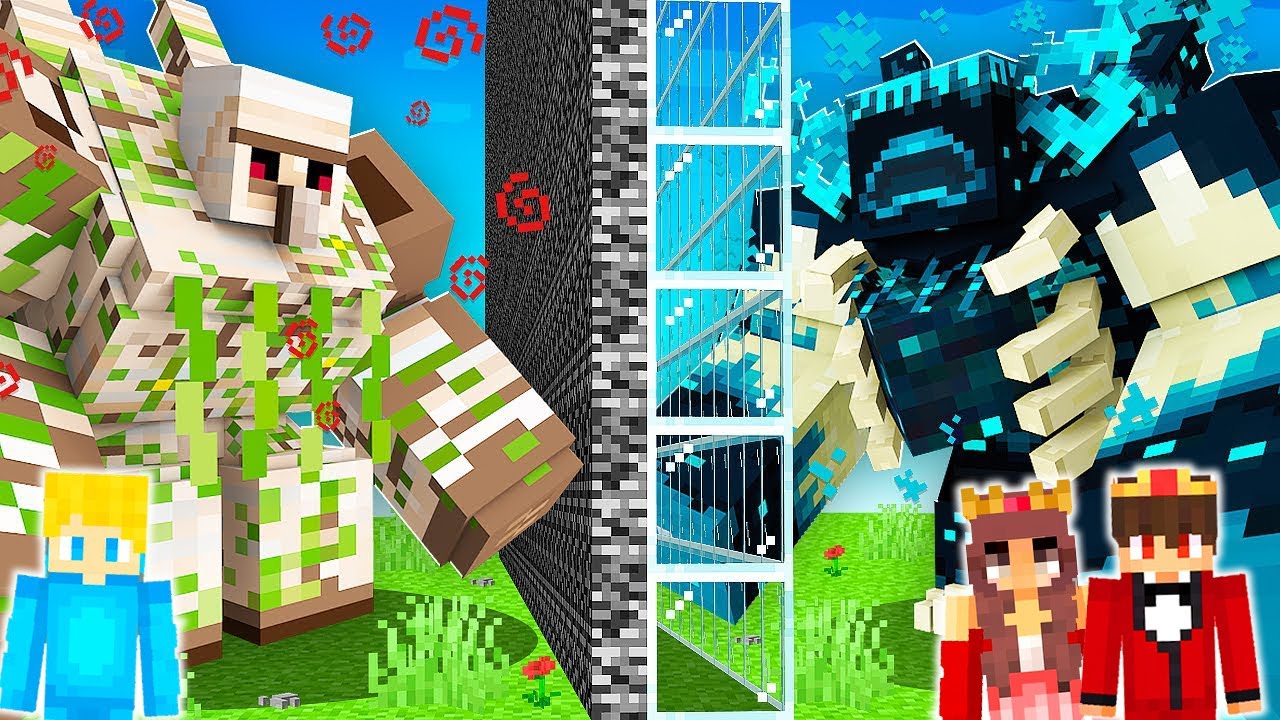 Ich CHEATE mit meiner PRO MAMA in einem MUTANTEN MOB BATTLE! - Minecraft ⛏