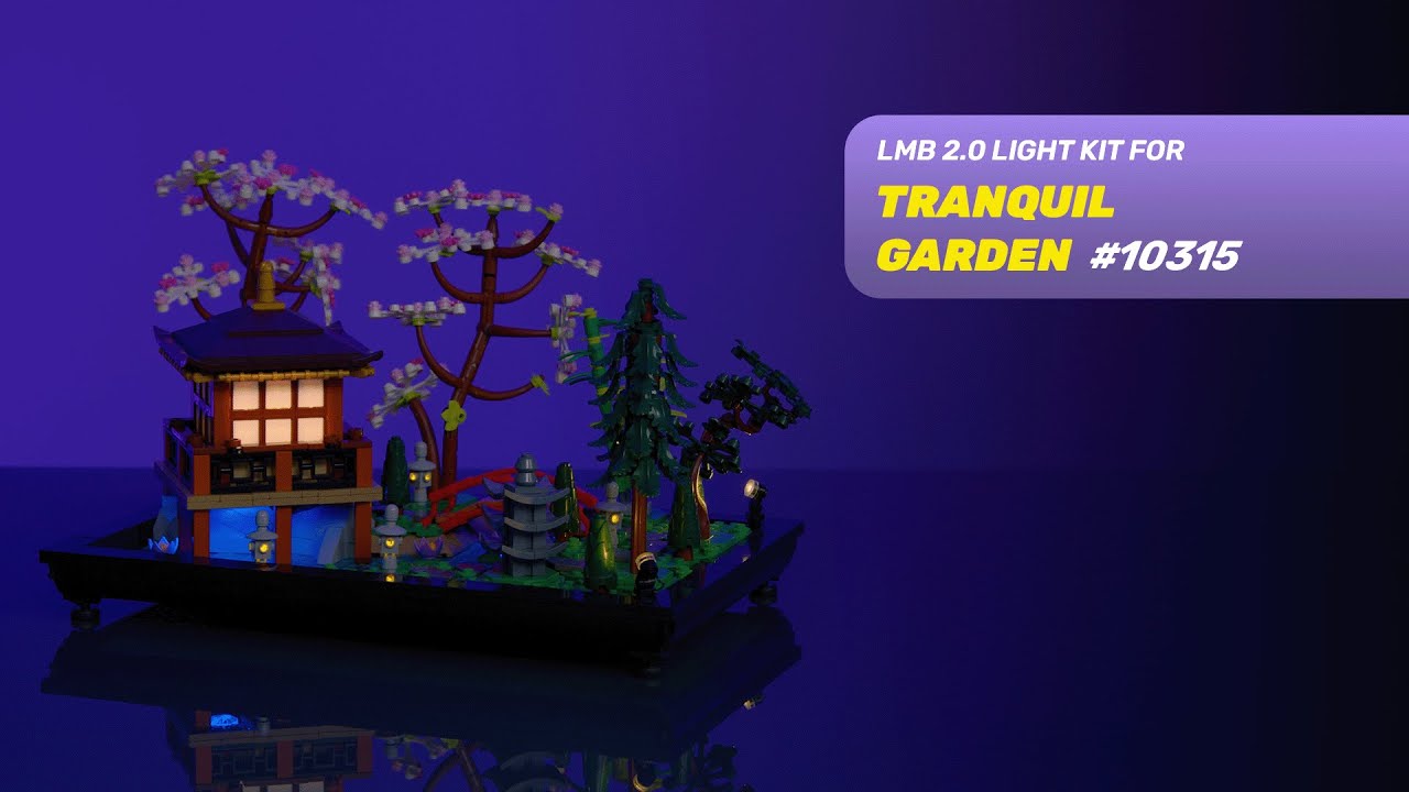 LIGHT MY BRICKS - Tranquil Garden 10315