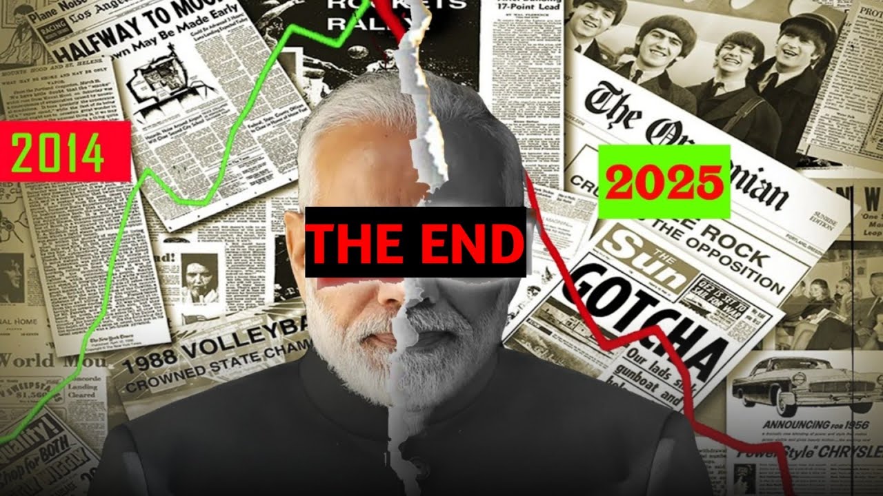 Downfall of Modi Government. #thedeshbhakt 