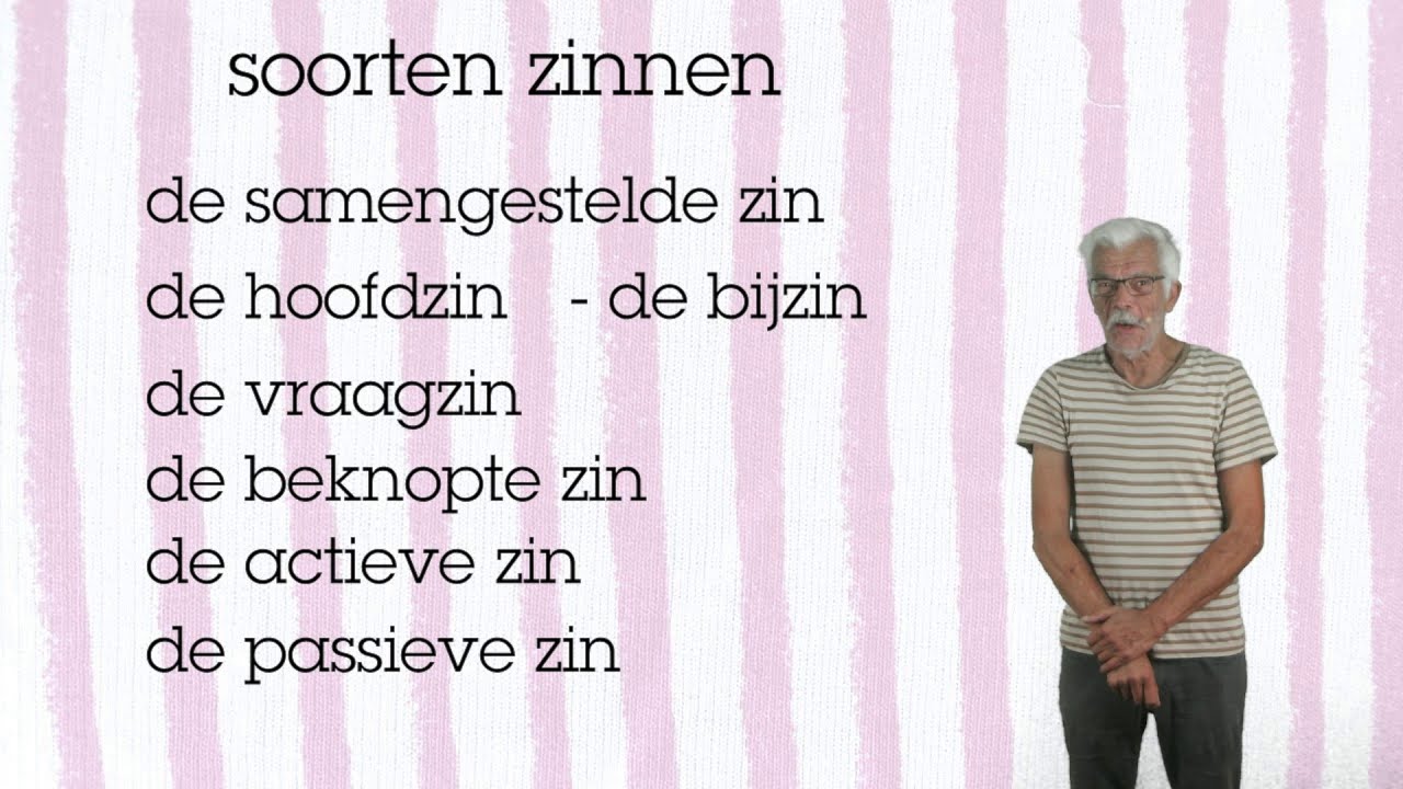 De verschillende soorten zinnen. Een samenvatting. (Niveau: A2/B1/B2)