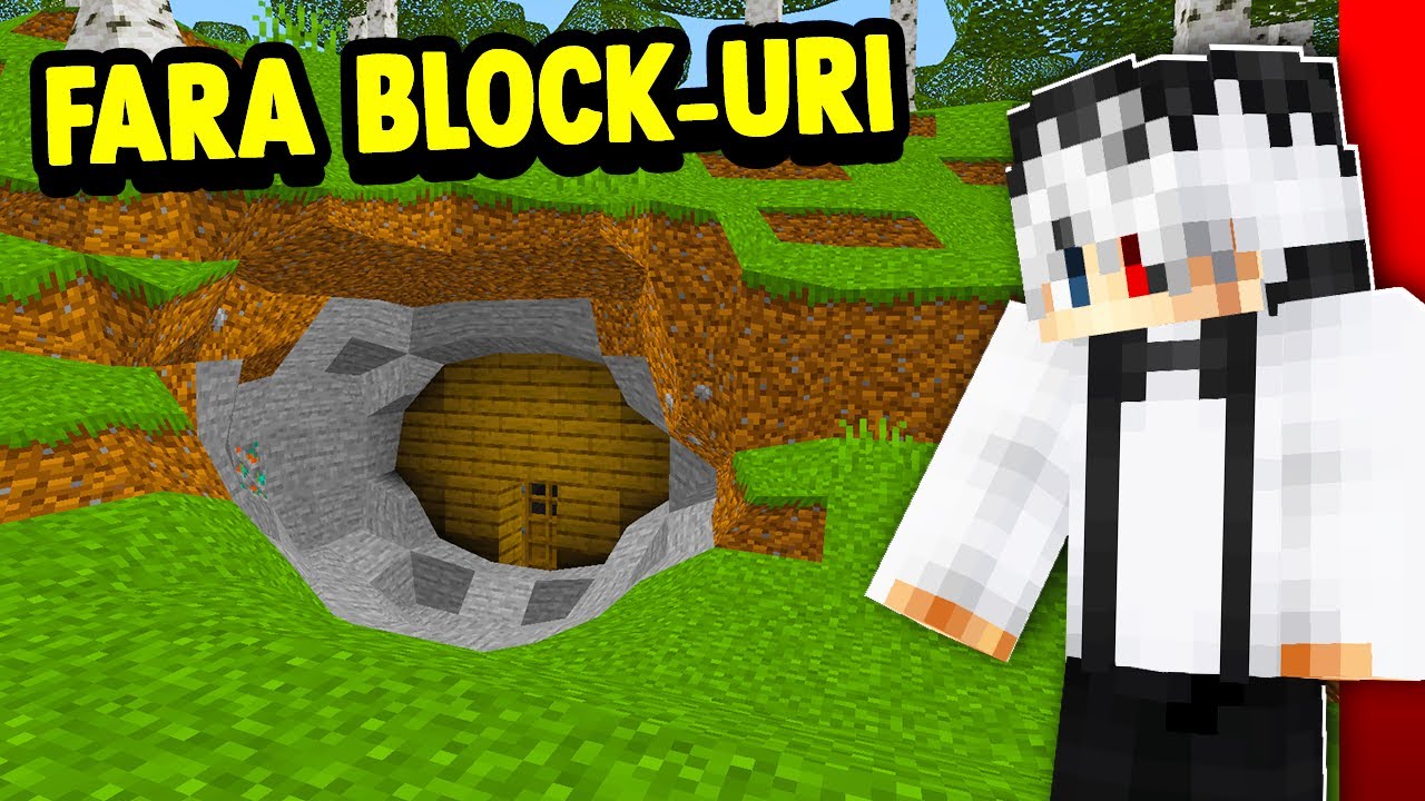 Gannicus96 vs LucaLuk - Casa FARA BLOCK-URI! (Minecraft Challenge)