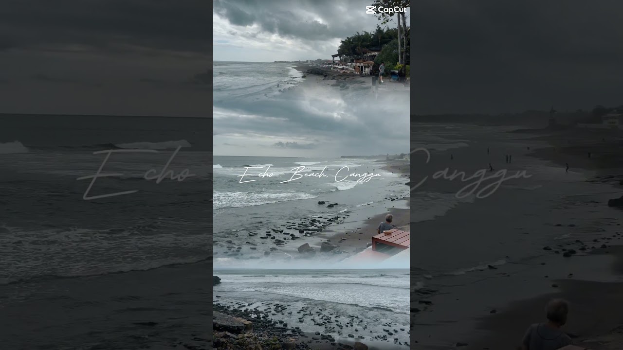 Echo Beach Viewpoint, Canggu, Bali #explorebali #canggu