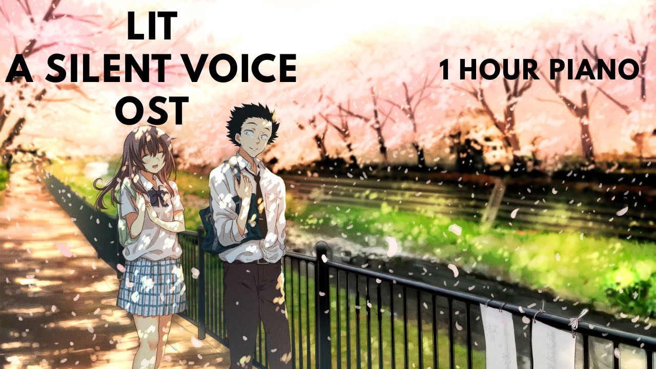 Lit (点灯) – A Silent Voice ( Koe no Katachi)  OST | Piano Cover | 1 Hour Loop