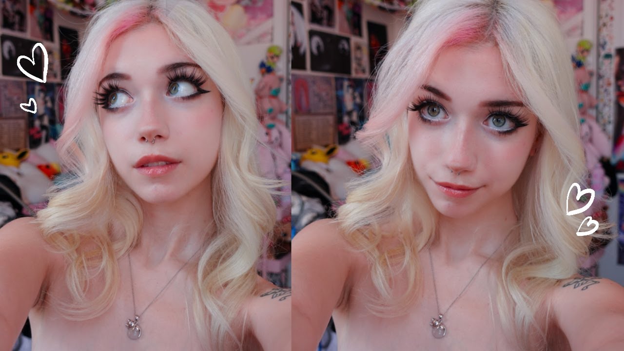 Учебник по макияжу для больших глаз на каждый день в стиле e-girl