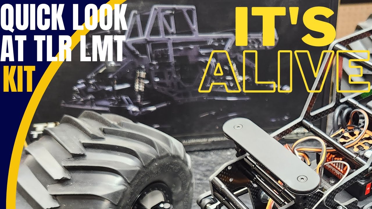 Losi TLR tuned LMT quick build and review A quick look at the new kit assembled and ready to rock