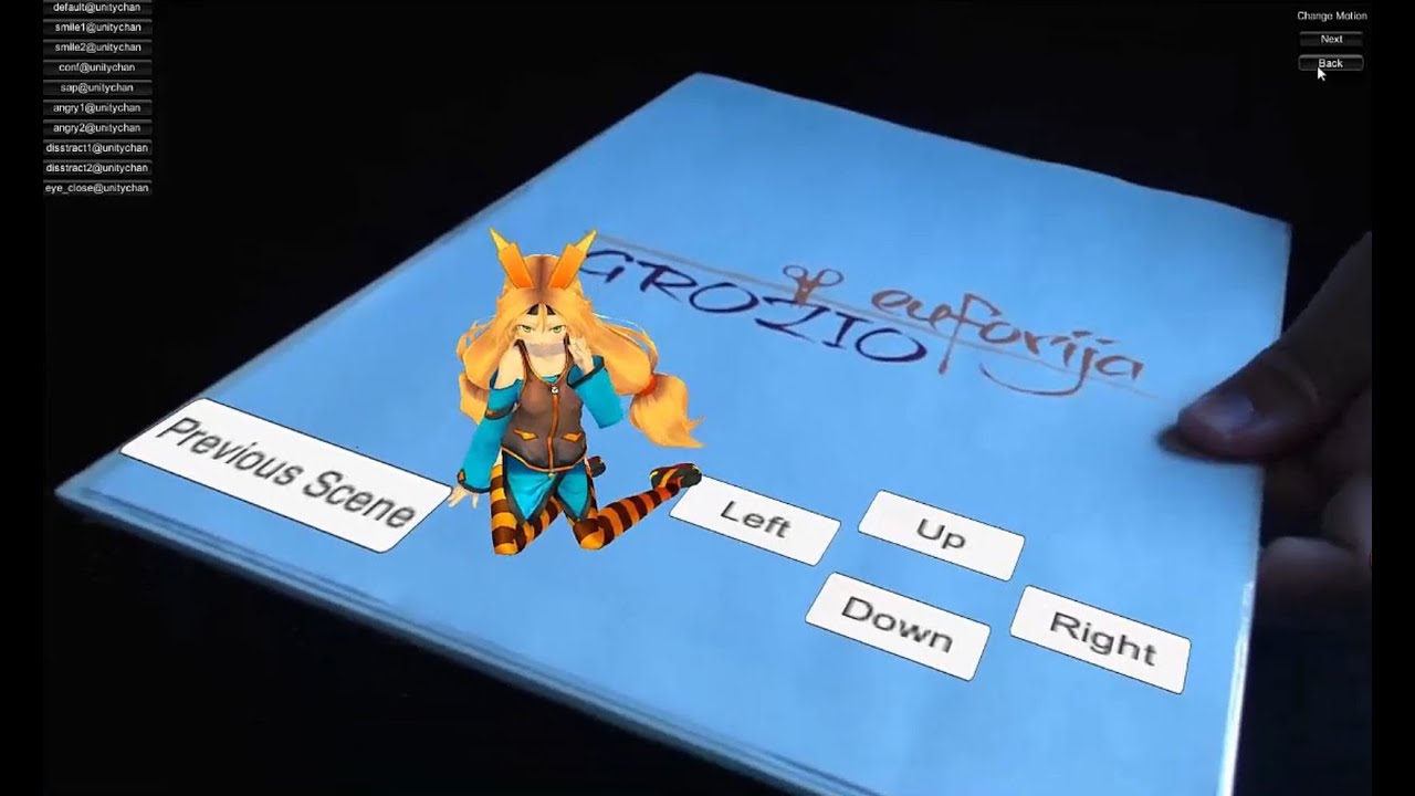 Augmented Reality Tutorial No. 32: User Inteface for Augmented Reality using Unity3D and Vuforia