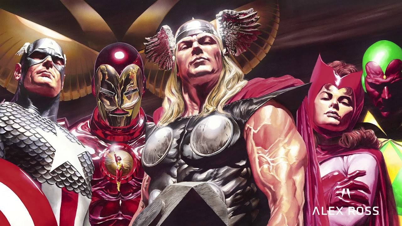 ALEX ROSS History of Marvel