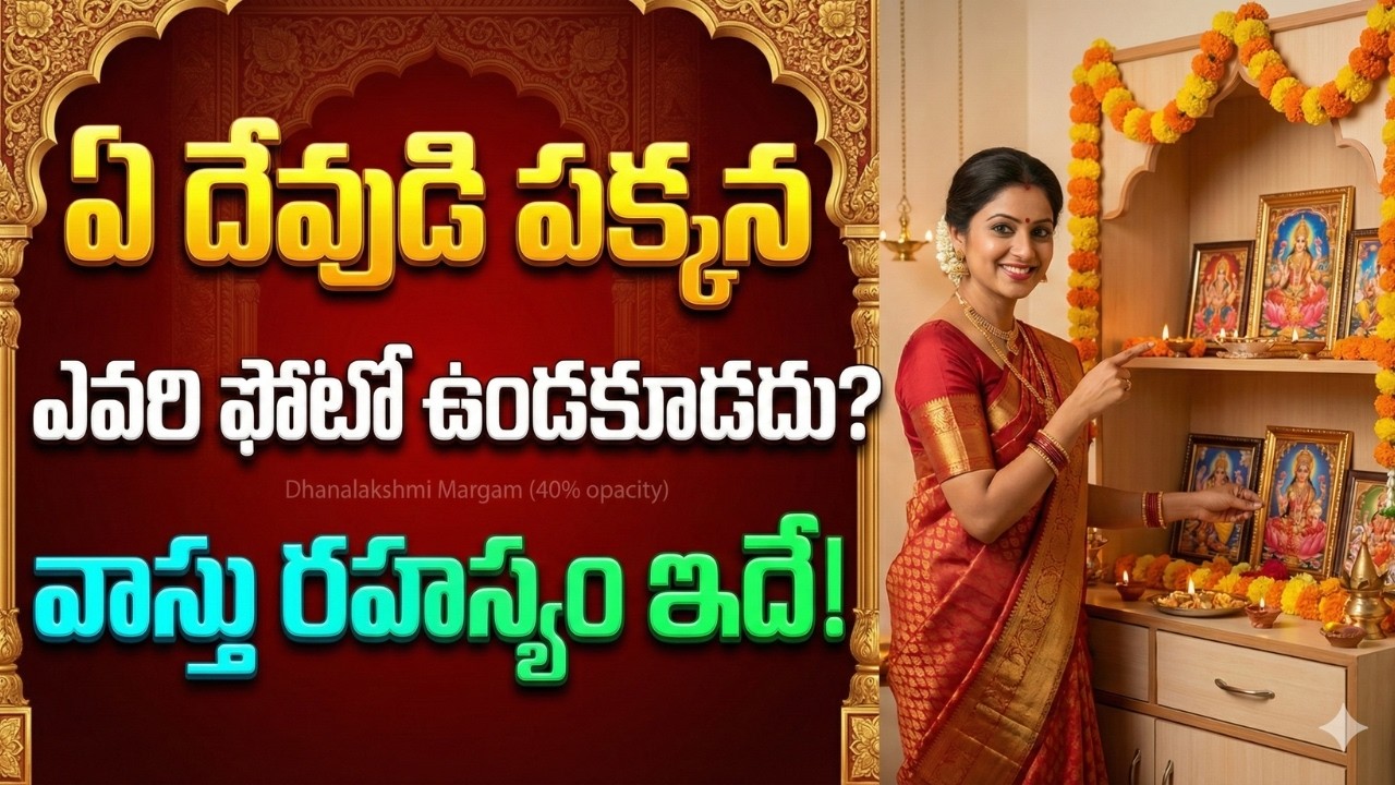 దేవుడి గదిలో ఈ ఫోటోలు పక్కపక్కన పెడితే.. పూజలన్నీ వృధా! || Puja Room Photo Placement Mistakes Vastu