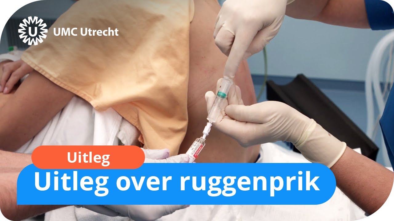 Ruggenprik: informatie en uitleg voor patiënten | UMC Utrecht