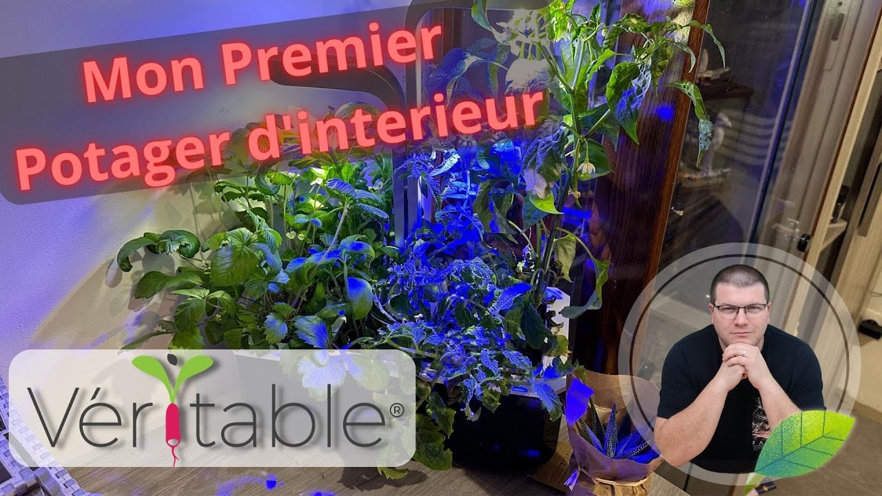 Le potager d'intérieur de la marque Véritable et C'est plutôt pas mal