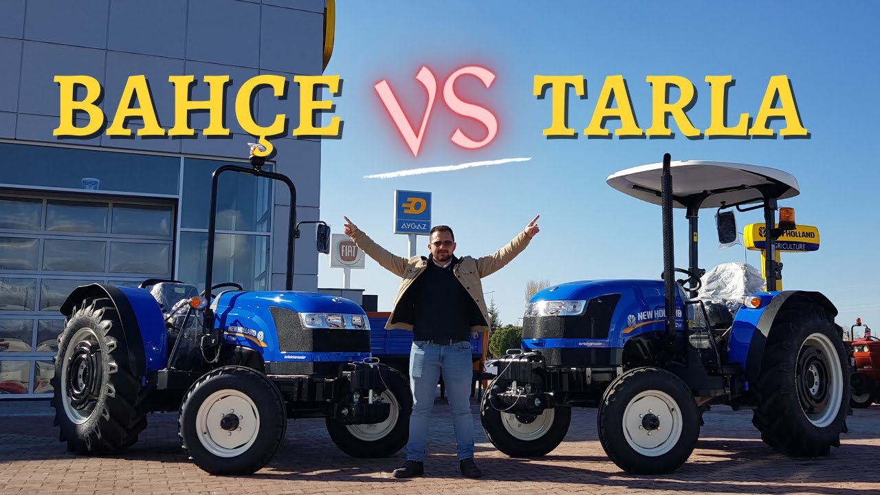BAHÇE VS TARLA ( New Holland TT55 Detaylı İnceleme )