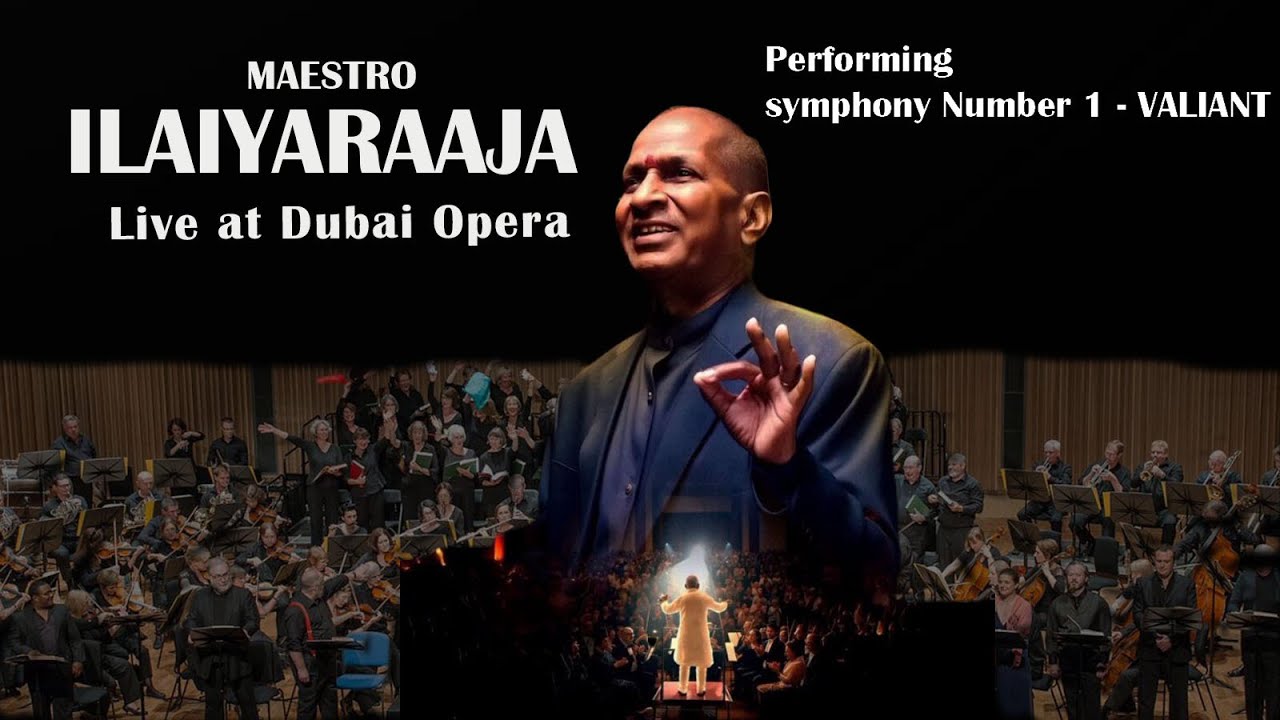 Maestro Ilaiyaraaja Live in Dubai Opera | with full orchestra | @ListentoJ