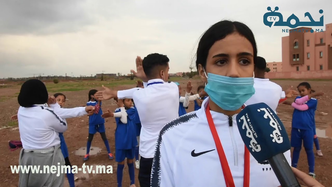 اصغر رئيسة جمعية رياضية و مدربة بالمغرب كاتدرب الاطفال كرة القدم و دايرا شراكة مع المصحات ينقصو 50%