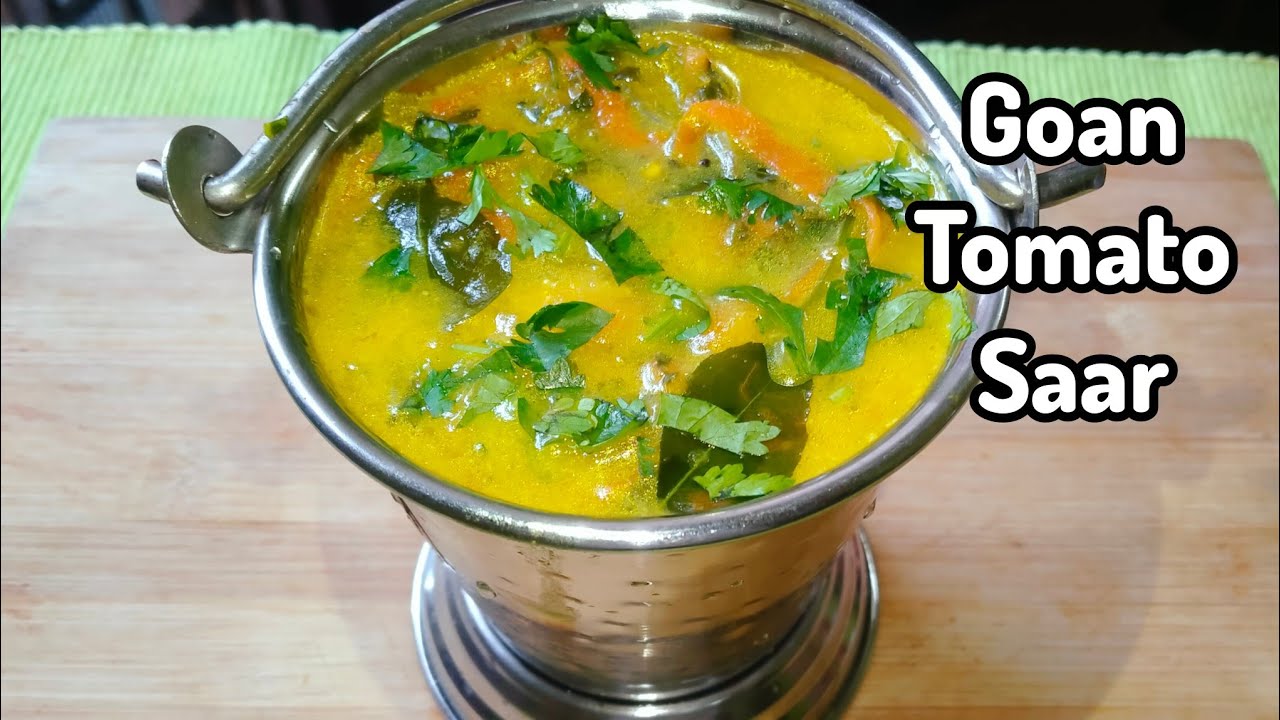 Goan Tomato Saar Recipe 