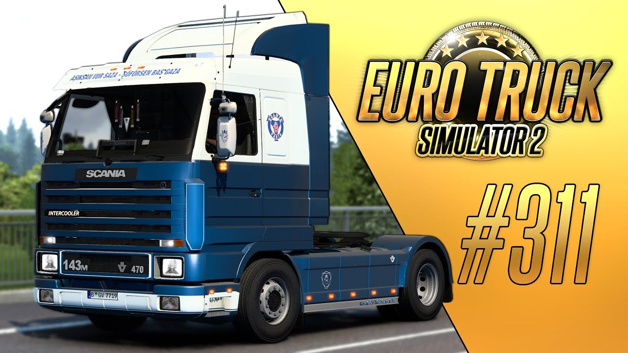 ОБ ОБНОВЛЕНИИ 1.44 и SCANIA 143m + Tobii Eye Tracker 5 - Euro Truck Simulator 2 (1.43.3.40s) [#311]