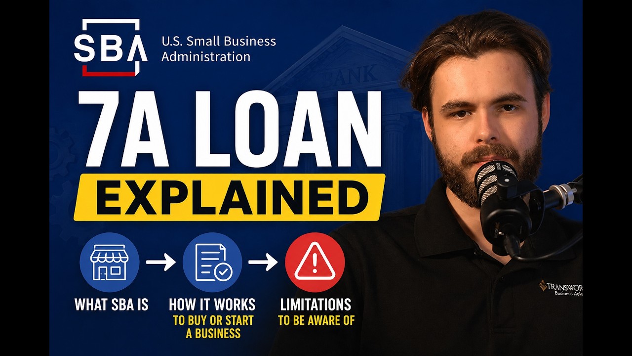 SBA 7(a) Loan Explained! How SBA Can Lead to Business Ownership!
