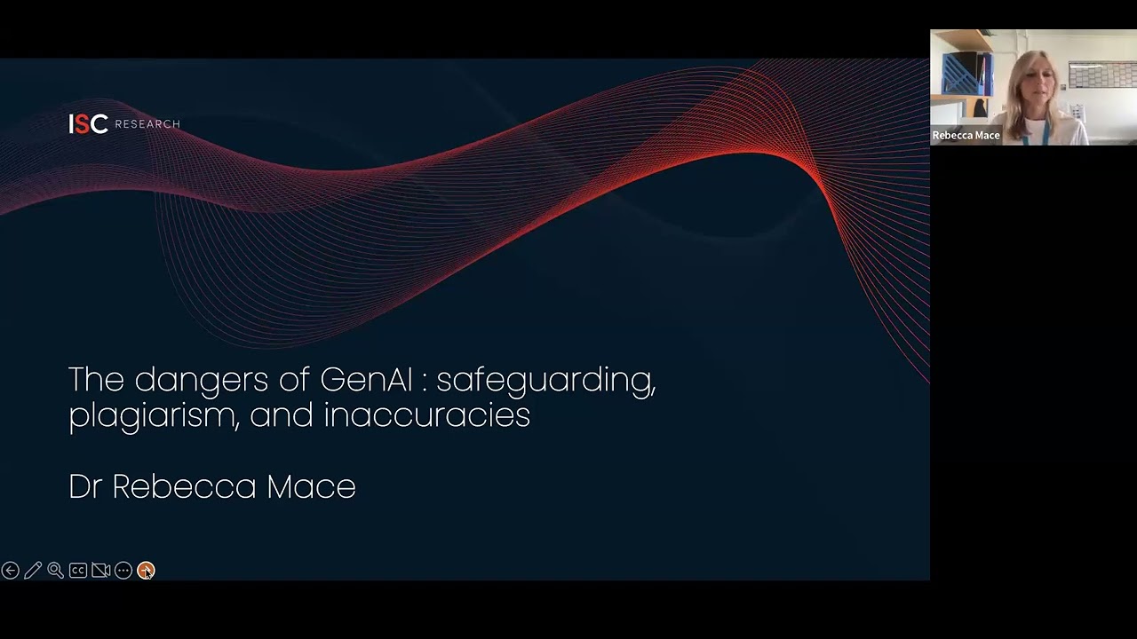 ISC Research: The Dangers of AI Safeguarding, Plagiarism and Inaccuracies and AI Panel Session