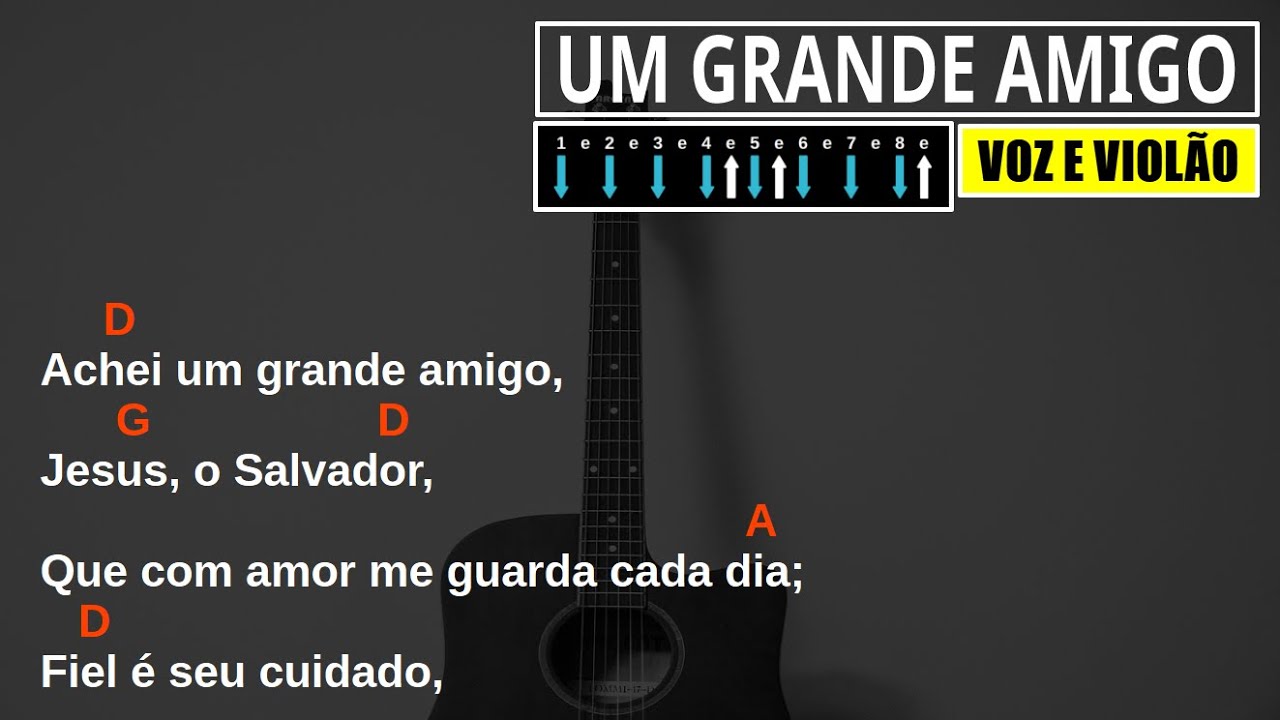 UM GRANDE AMIGO - Hino 73 do Cantor Cristão 