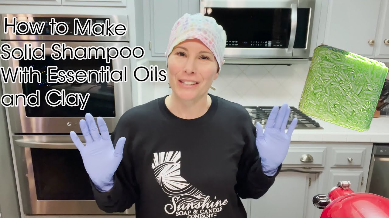 How To Make  Solid Shampoo Bars (DIY Pressed Shampoo Bar Using Plant Based Ingredients)
