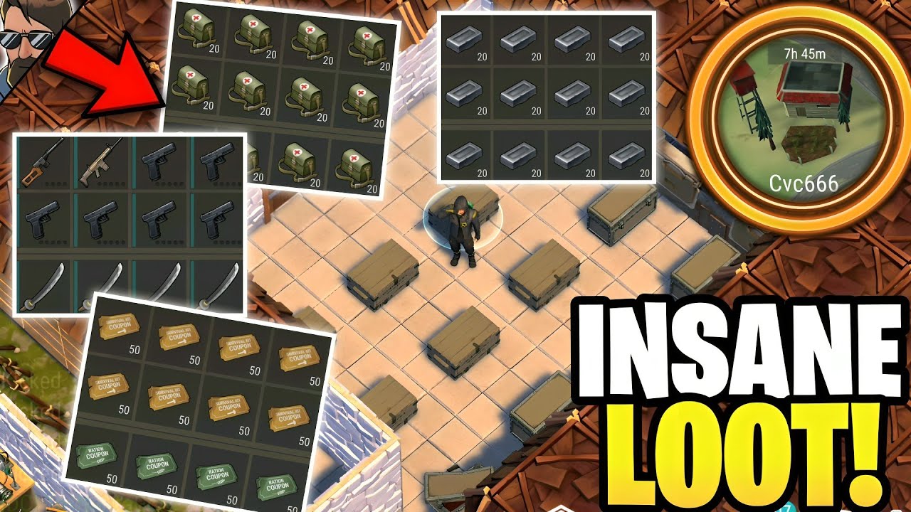 THIS IS INSANE! THE BEST LUCK YOU WILL EVER SEE (RAID Cvc666 BASE) |LDoE|Last Day on Earth: Survival