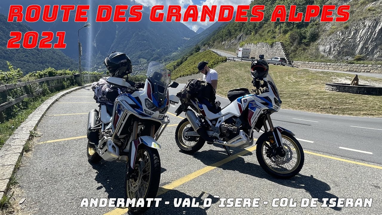 Route des Grandes Alpes Alpen 2021 Africa Twin Adventure Sports