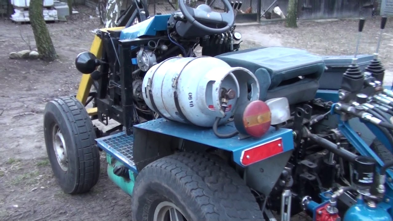 Koparka sam home made excavator cz 1