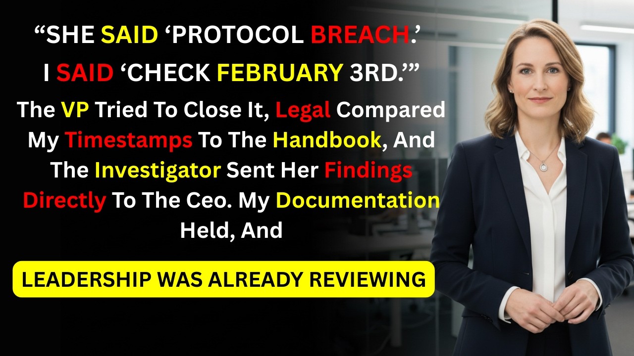 My VP Said I Mishandled the Investigation—The External Report Proved I Followed Policy