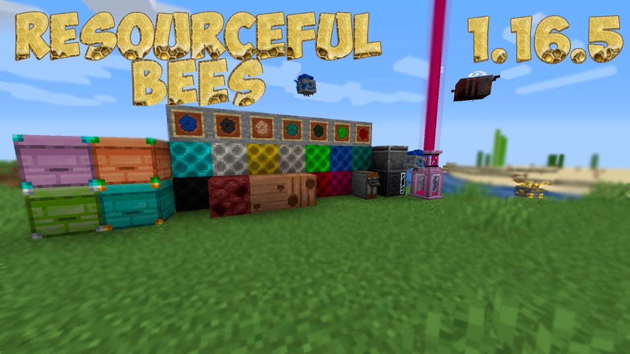 Resourceful Bees[1.16.5] Обзор мода