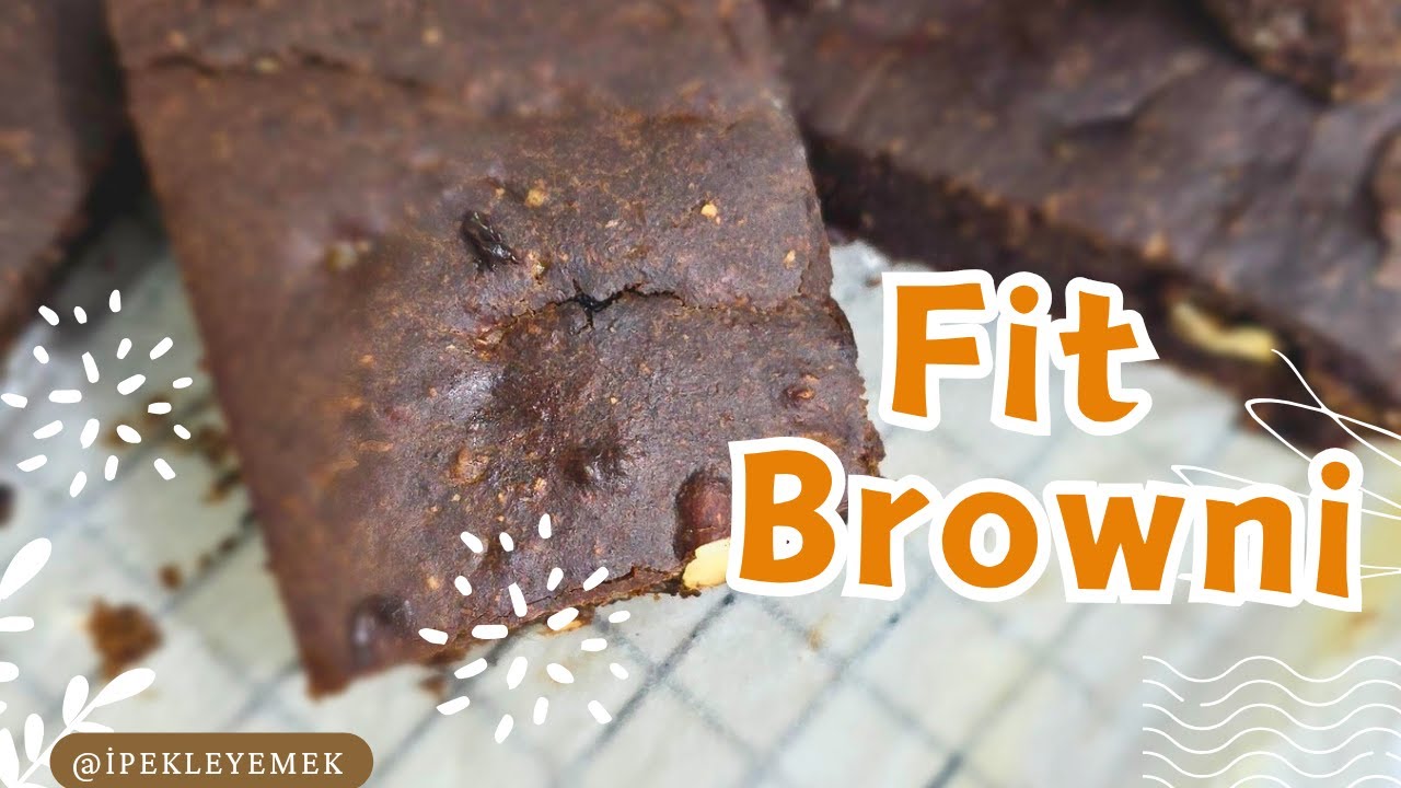 &Ccedil;ok Lezzetli Muzlu Fit Browni Tarifi | Yağsız Şekersiz Browni