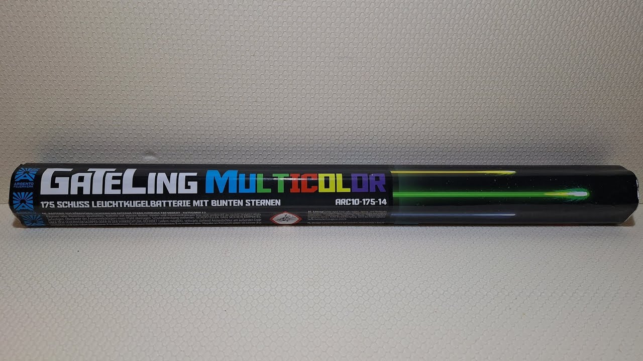 Schön! Argento Gateling Multicolor 9,95€ ✨️🌈🌟🤹‍♂️💫
