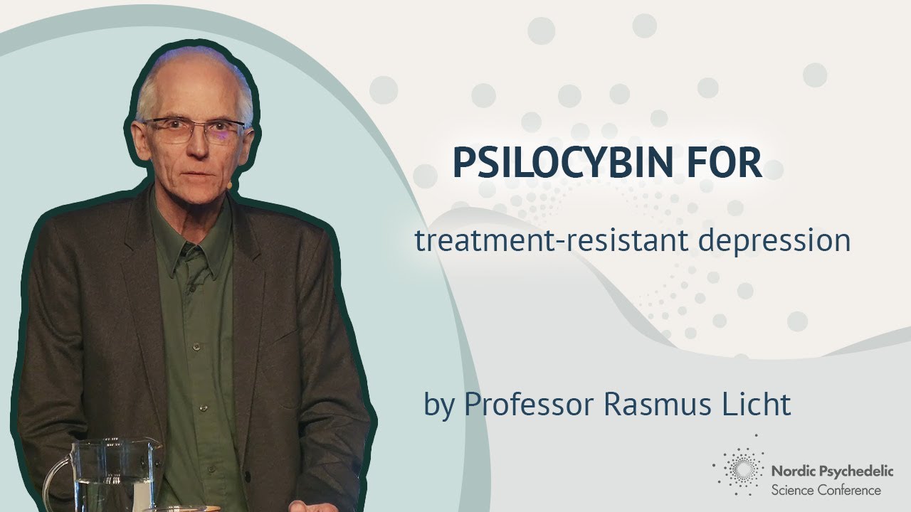 Psilocybin for trearment-resistant depression. Talk by professor Rasmus W. Licht at NPSC 2022