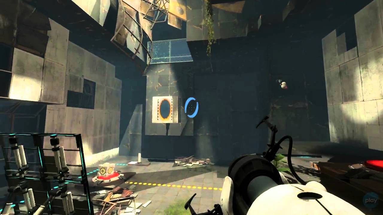 Portal 2 Walkthrough | Chapter 1: Room 5/19
