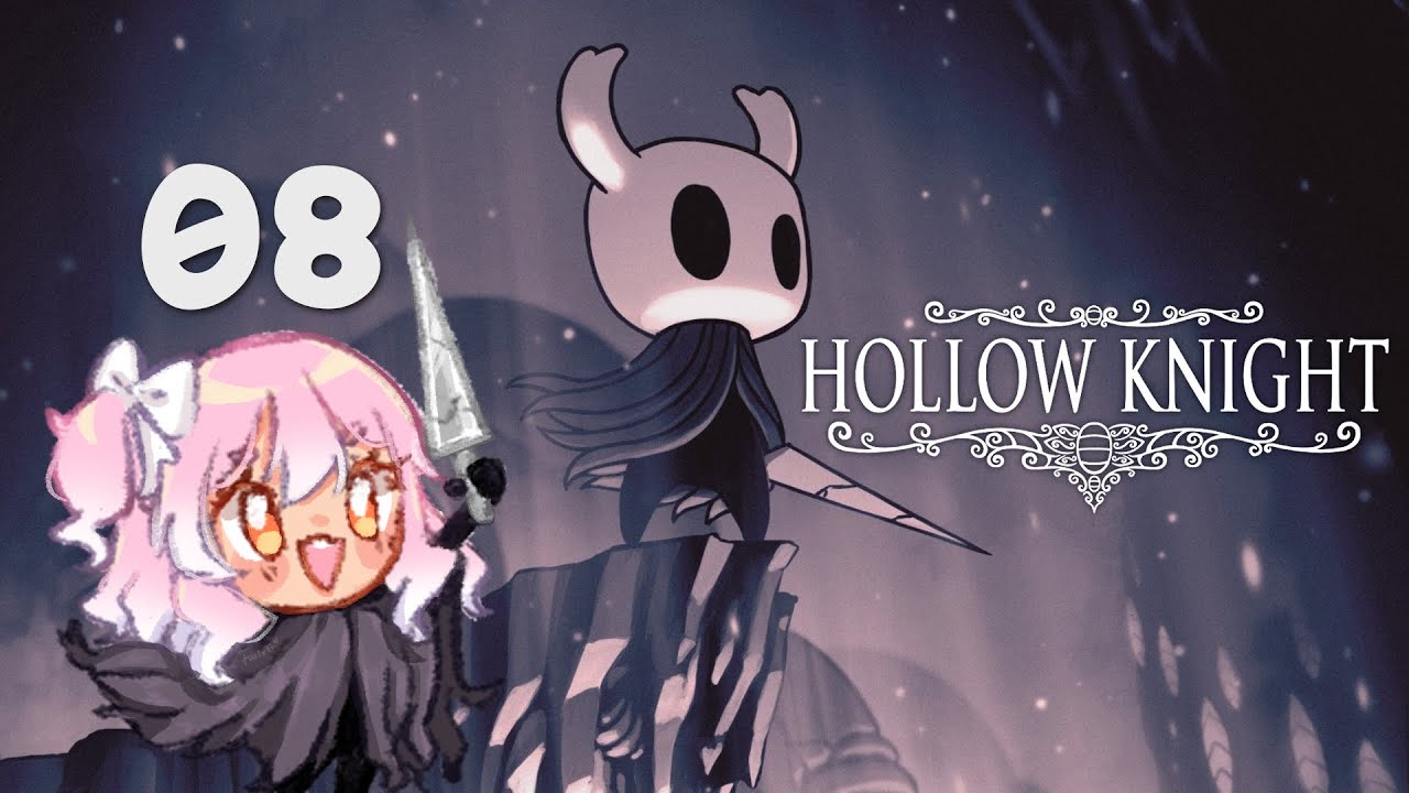 【 HOLLOW KNIGHT #08 】controller training arc, collecting charms and brooding mawlek boss!! ⚔️