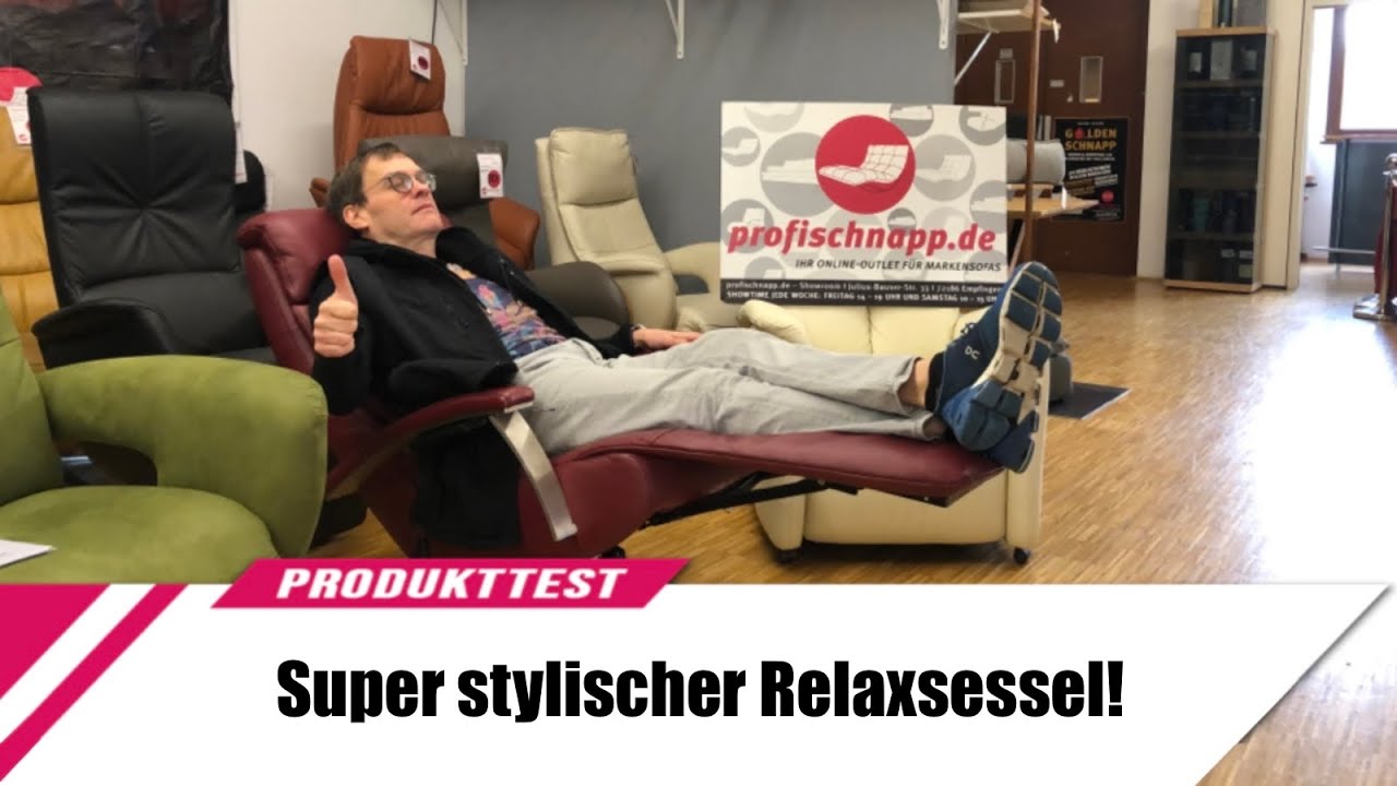 HUKLA CR06 Relaxsessel alles elektrisch mit Herz-Waage in Leder