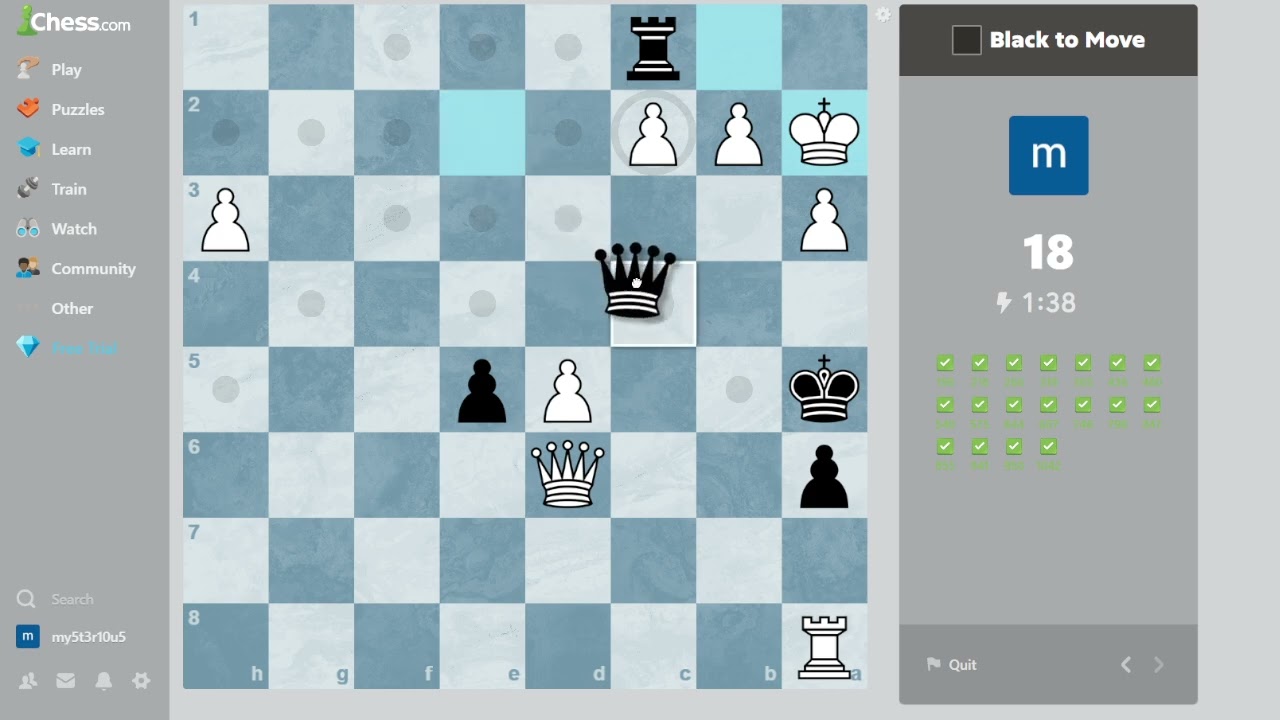 🔥Daily Chess Puzzle Rush! (March 12, 2026) #chess #dailychess #puzzle