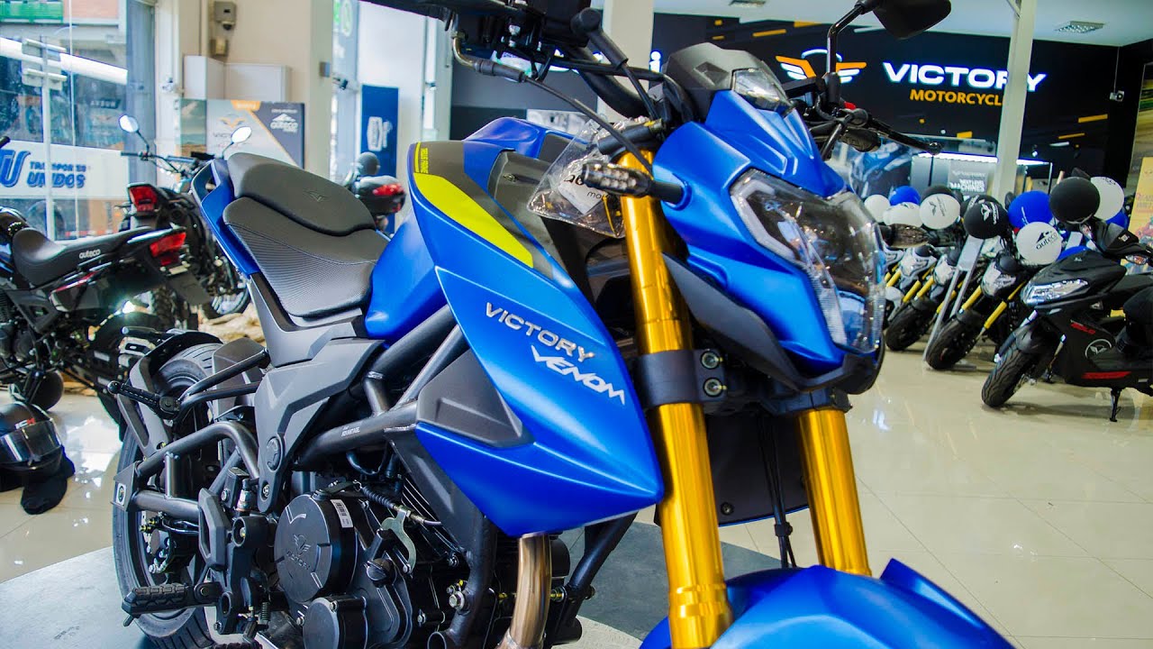 Así es la Nueva VICTORY VENOM 250 🔥| Precio Ficha técnica y Colores.