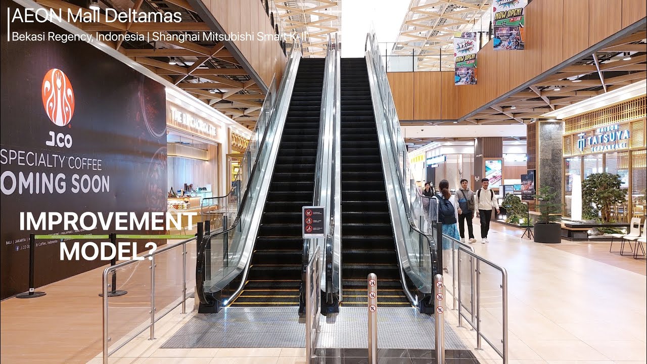 Another Shanghai Mitsubishi K-II Type Escalators at AEON Mall Delatmas, Bekasi Regency