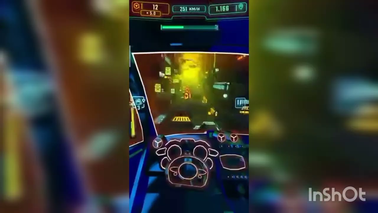 Neon Flytron:Cyberpunk Racer ❤️