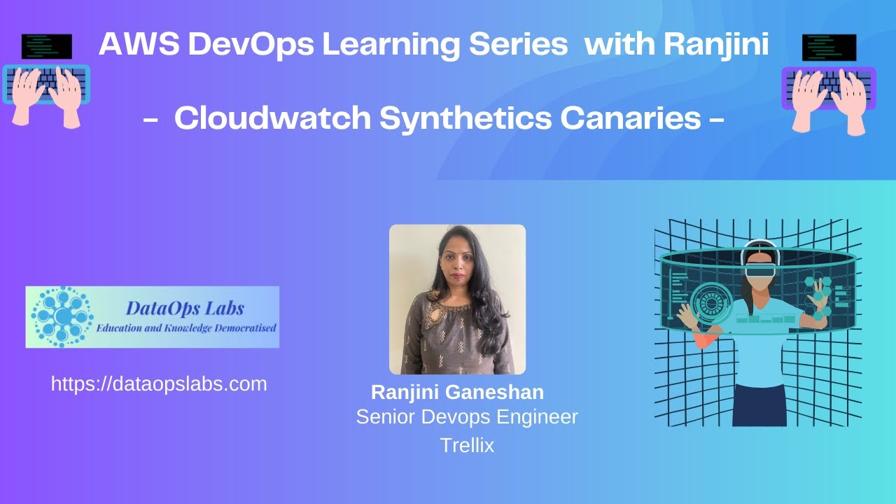 AWS DevOps Learning Series  with Ranjini - Cloudwatch Synthetics Canaries