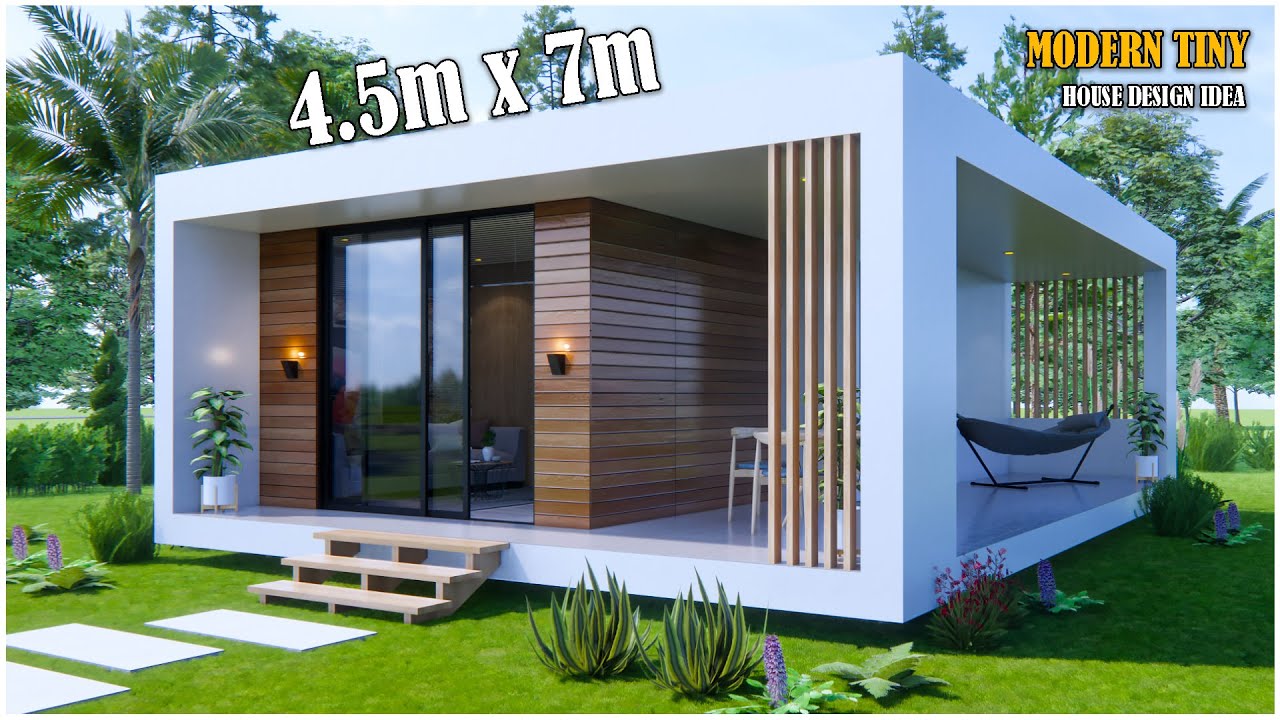 Tiny House Design | House Design Box Type | 4.5m x 7m
