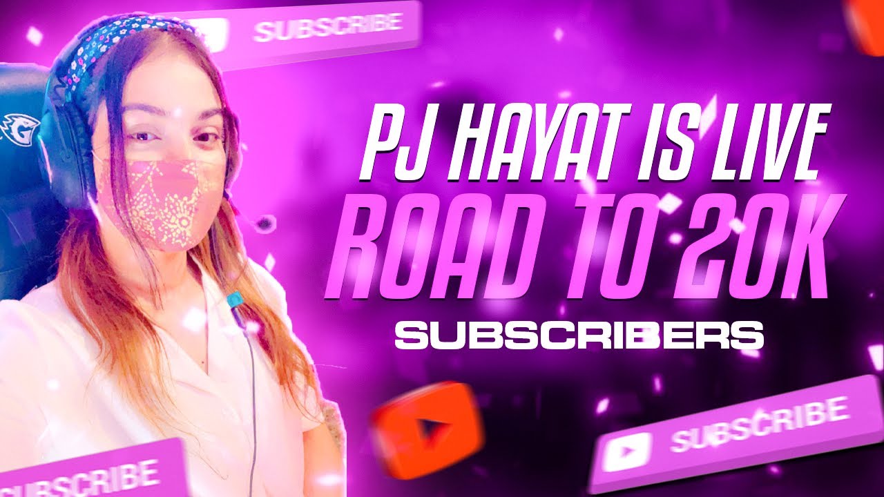 PAKISTANI GIRL GAMER PJ HAYAT IS LIVE
