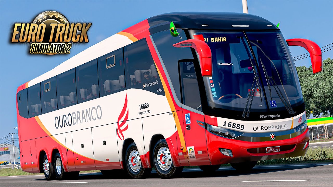 Marcopolo Paradiso G7 1200 Volvo B420R - Euro Truck 2 Mods 1.49