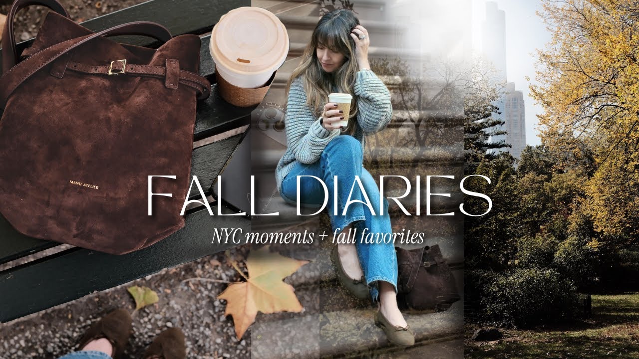 AUTUMN MAGIC IN NYC 🍁 Cozy Mornings, Central Park Walks & Fall Favorites | Ajda NYC