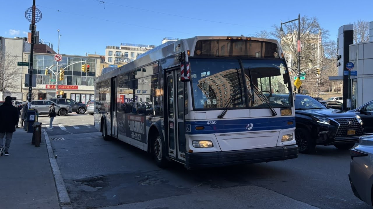 NYCT Bus: On-Board 2009 Orion VII Next Gen Hybrid #4350 on the Q13 to Flushing