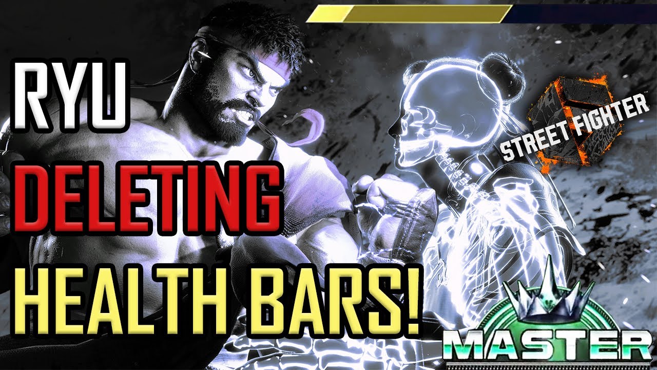 Ryu Deleting Health Bars!